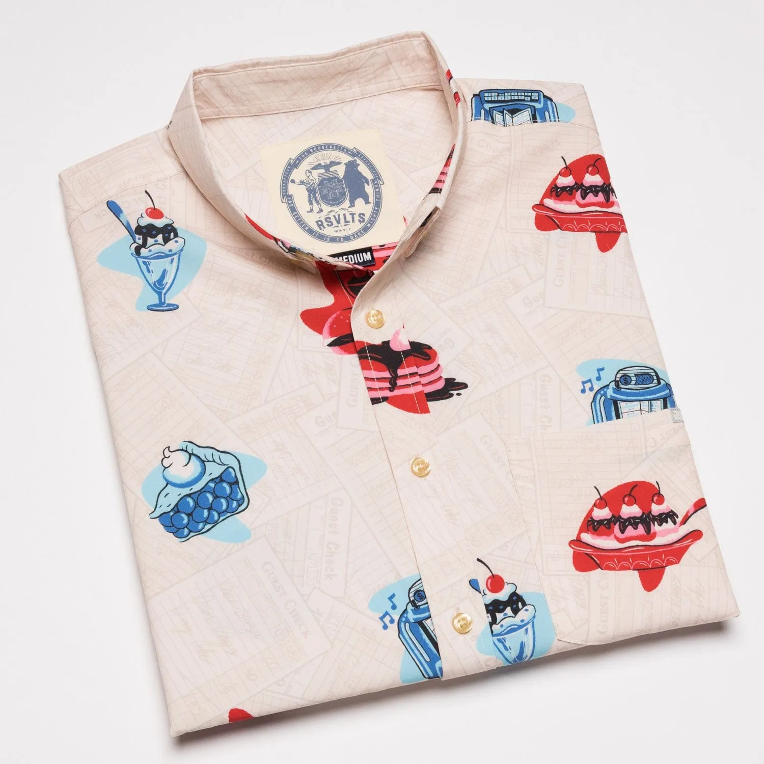 Red, White, and Blue Plate Special – KUNUFLEX Short Sleeve Shirt