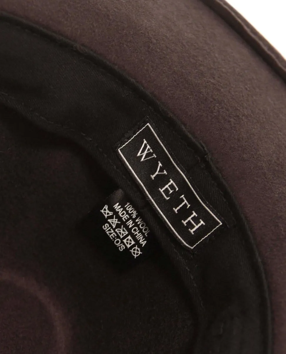Restocked Billie Felt Fedora Chocolate