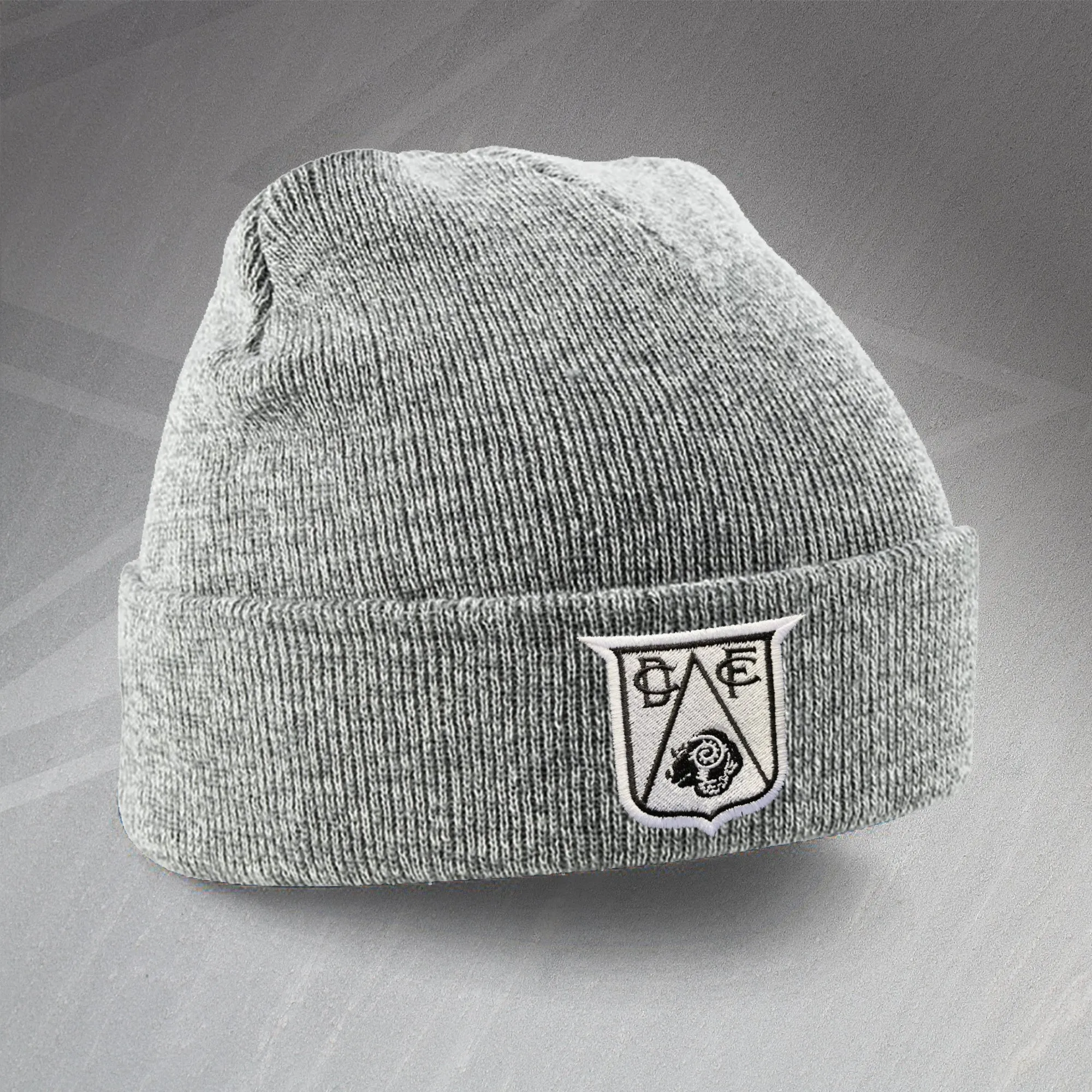 Retro Derby 1946 Embroidered Beanie Hat