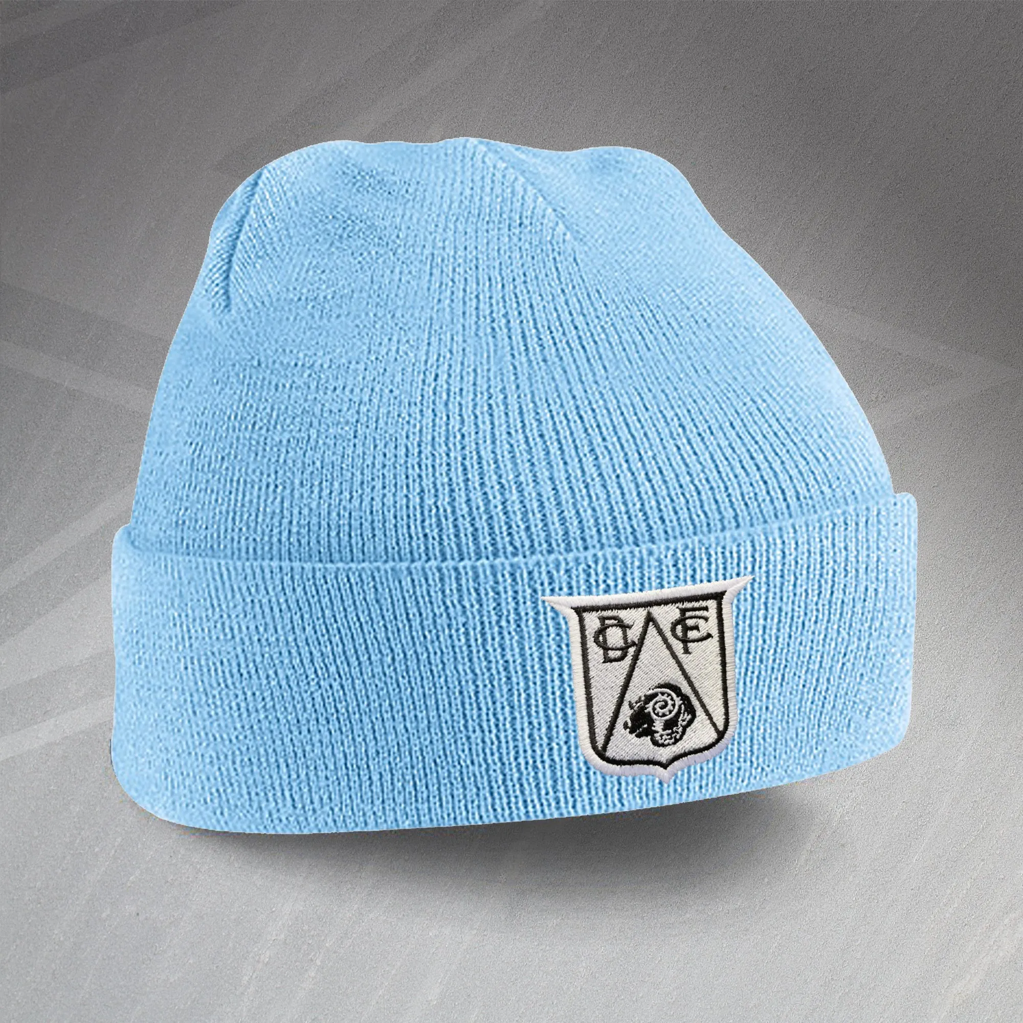 Retro Derby 1946 Embroidered Beanie Hat