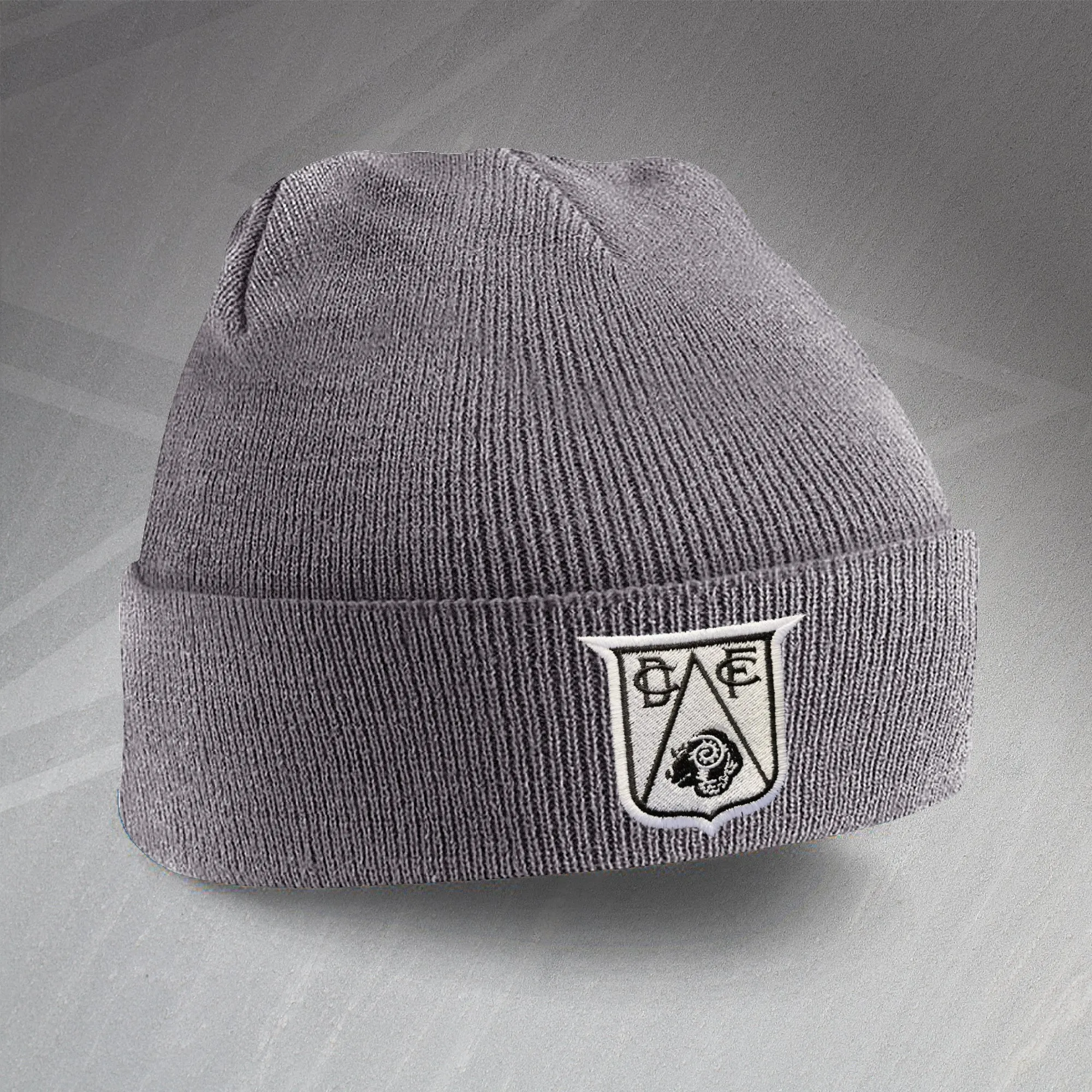 Retro Derby 1946 Embroidered Beanie Hat