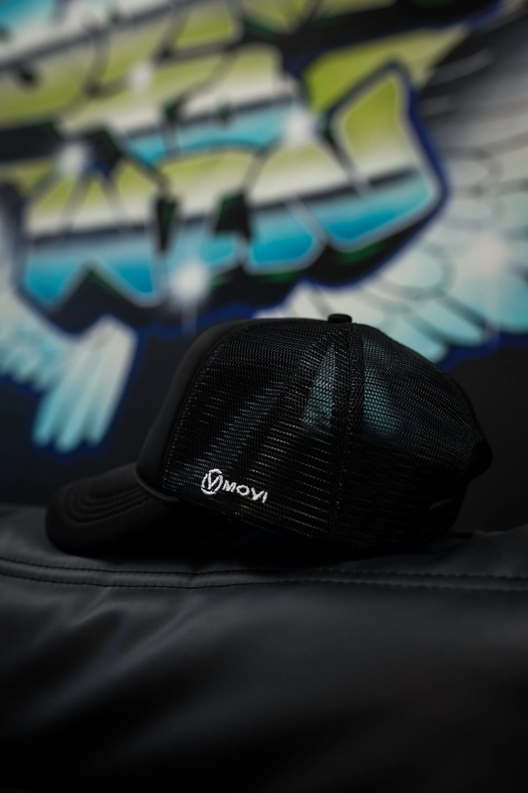 RETRO FOAM TRUCKER HAT - BLACK