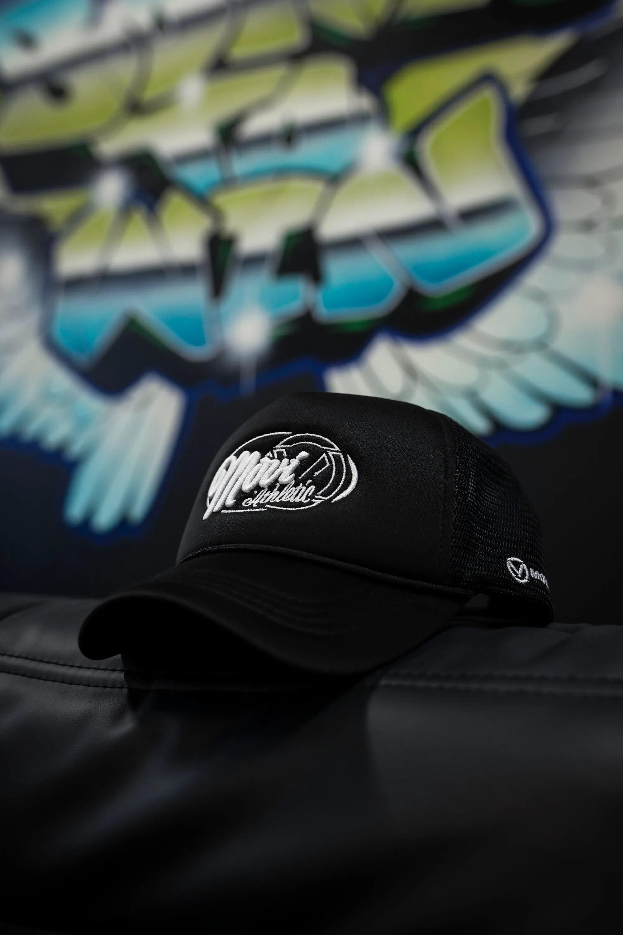 RETRO FOAM TRUCKER HAT - BLACK
