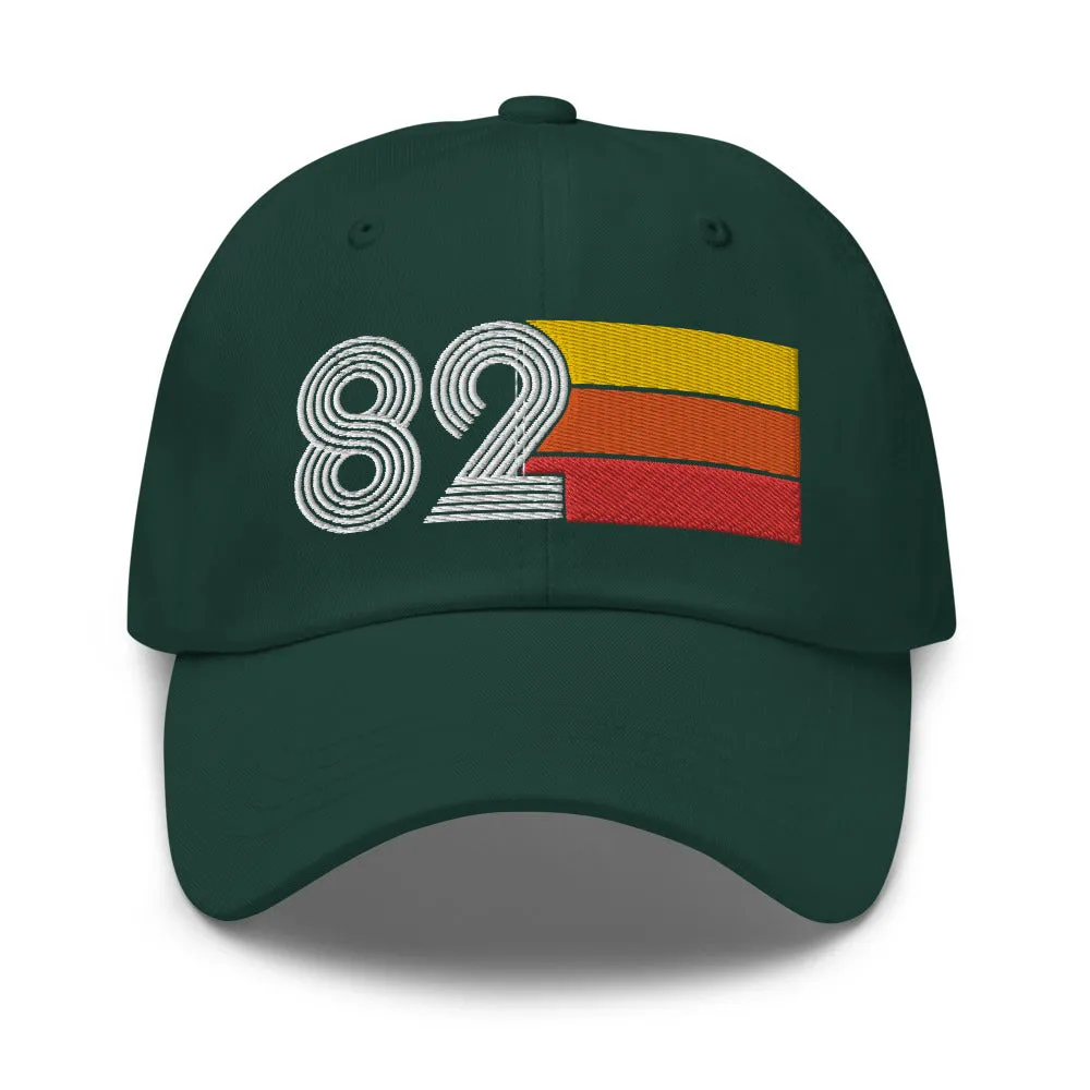 Retro Tri-Line 1982 Baseball Dad Hat