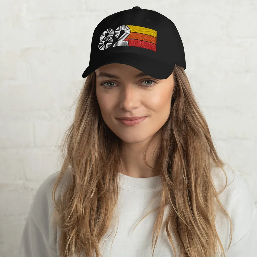 Retro Tri-Line 1982 Baseball Dad Hat