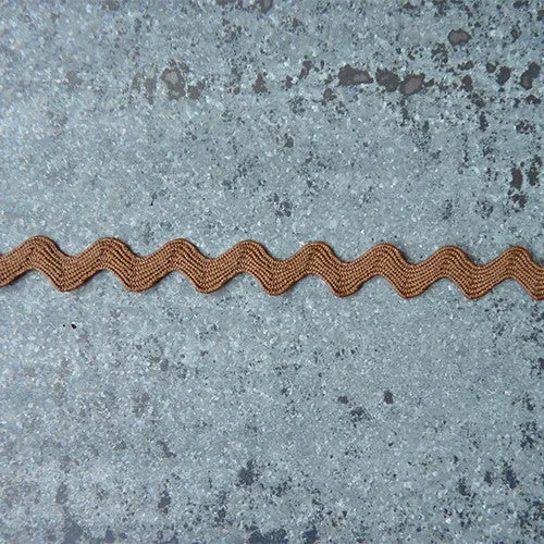 Rick Rack - Brown - 1/2" / 14mm