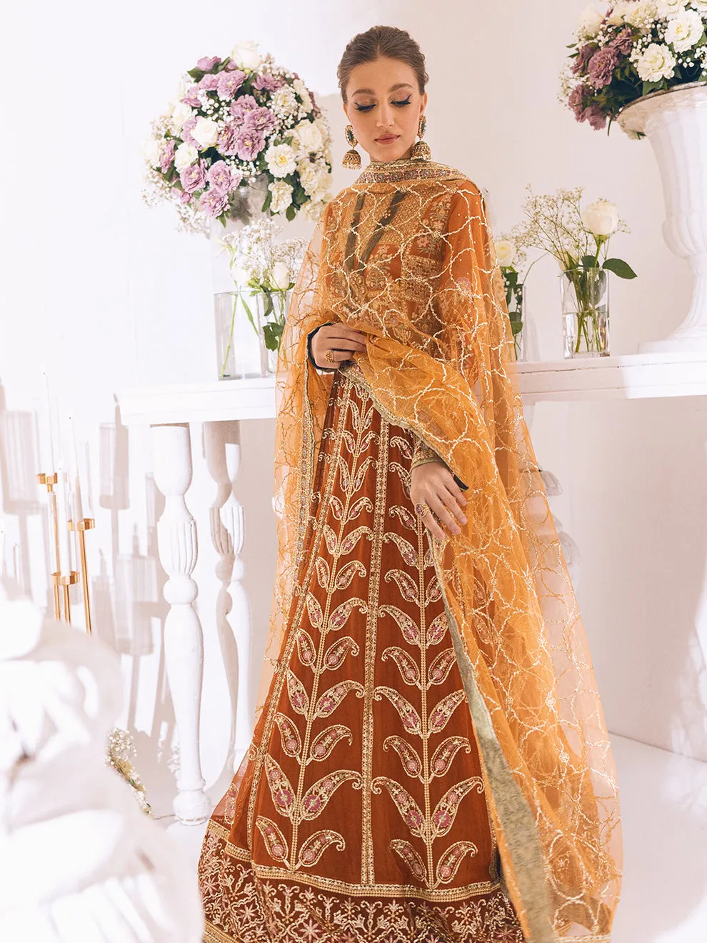 ROHEENAZ | SAWARIYA LUXURY KALIDAAR CHIFFON '23 - 09