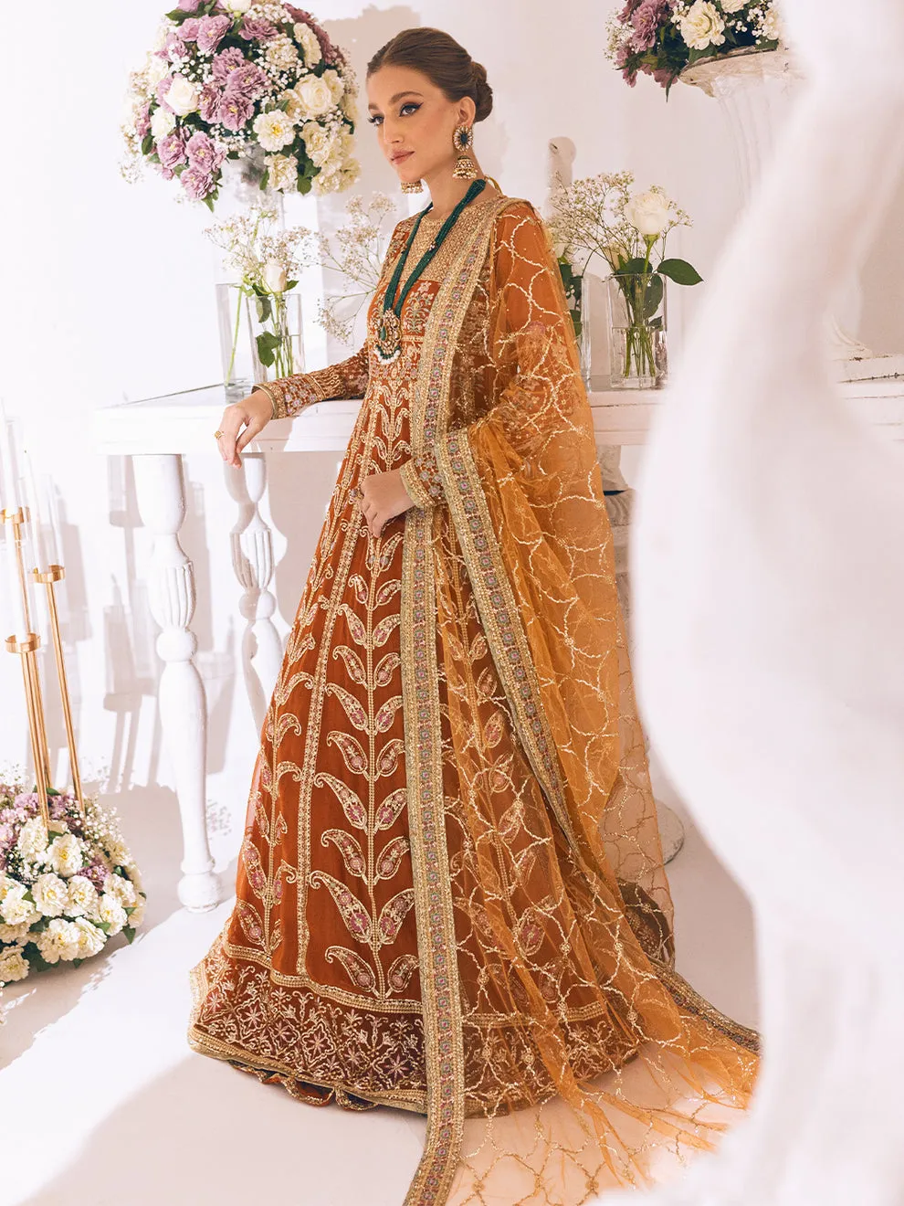 ROHEENAZ | SAWARIYA LUXURY KALIDAAR CHIFFON '23 - 09