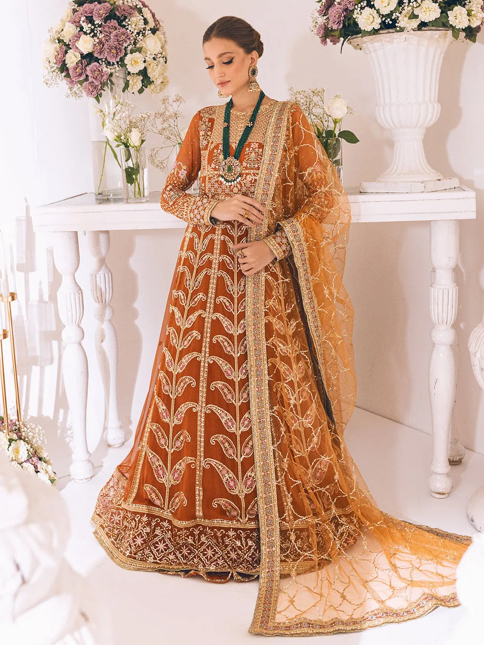 ROHEENAZ | SAWARIYA LUXURY KALIDAAR CHIFFON '23 - 09