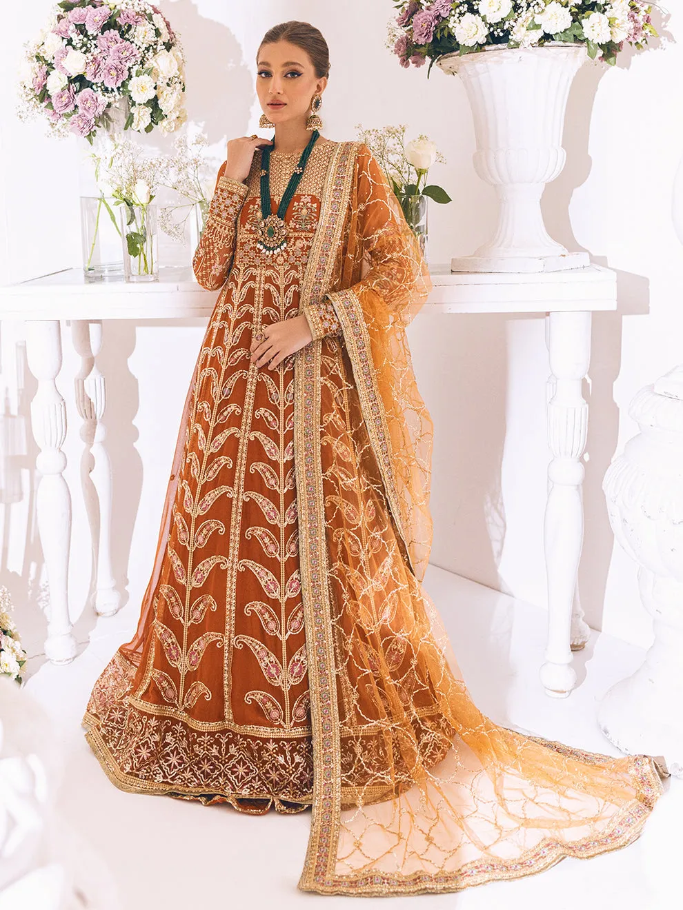 ROHEENAZ | SAWARIYA LUXURY KALIDAAR CHIFFON '23 - 09