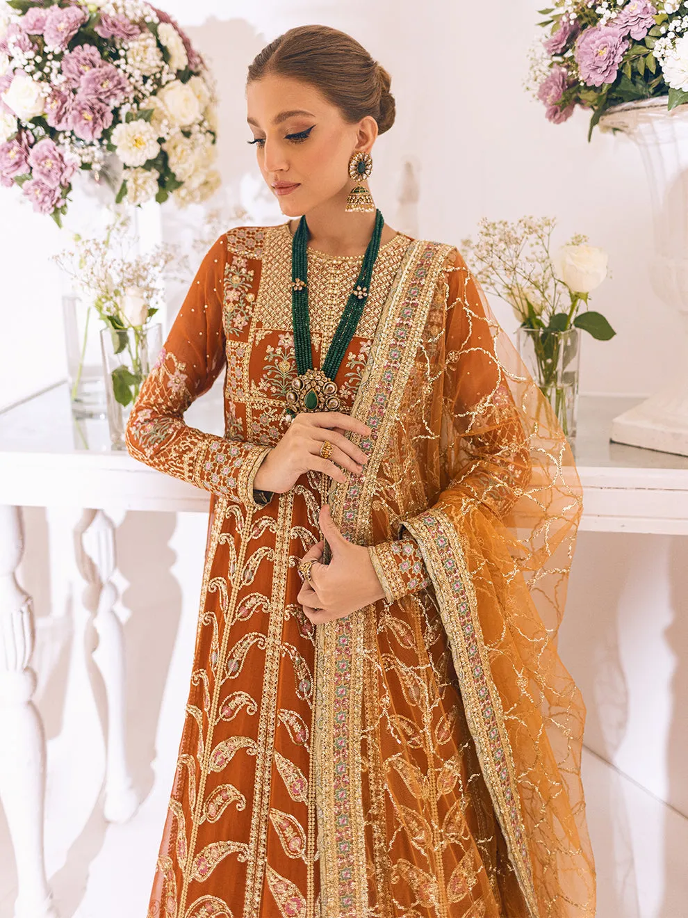 ROHEENAZ | SAWARIYA LUXURY KALIDAAR CHIFFON '23 - 09