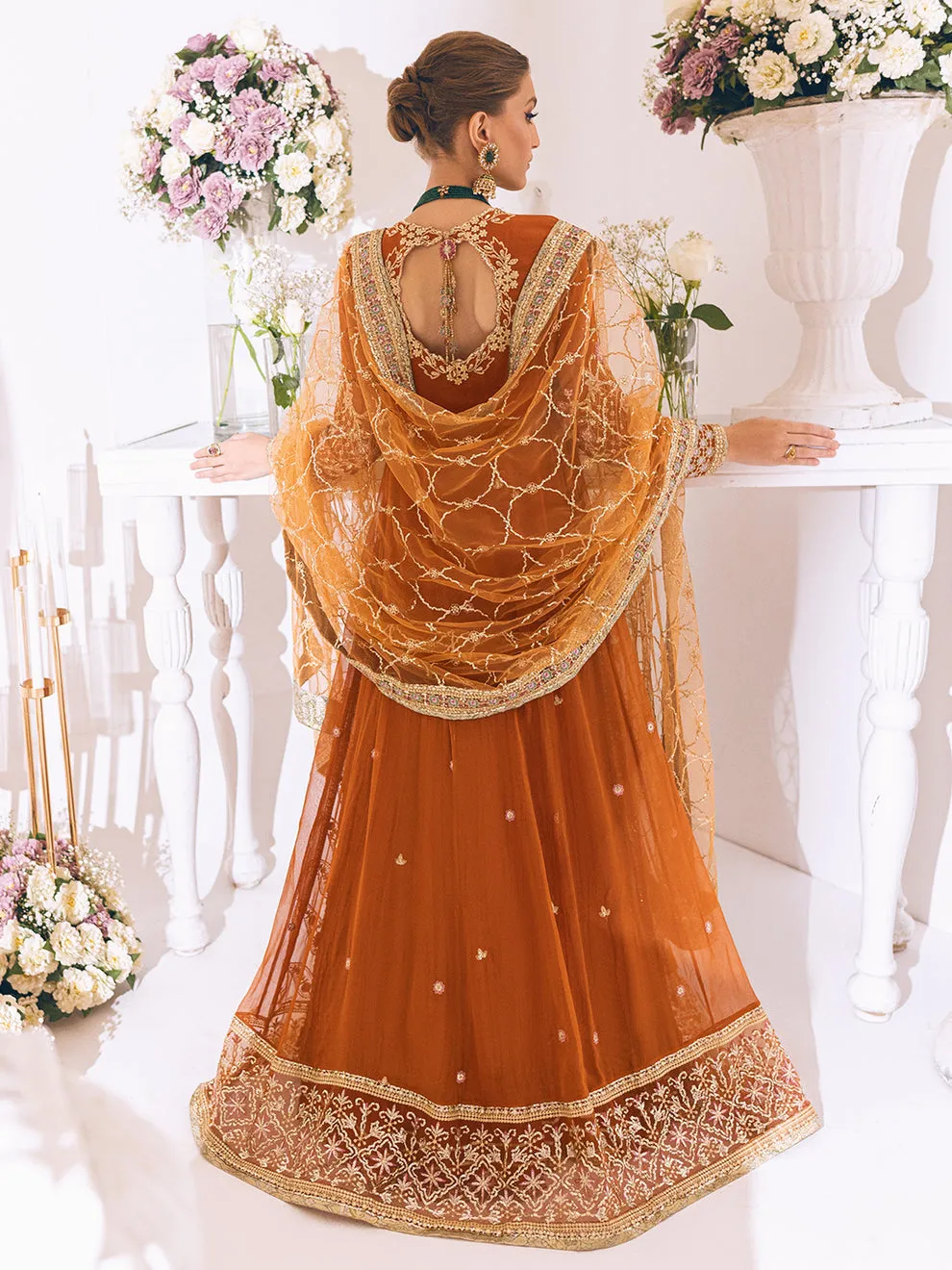 ROHEENAZ | SAWARIYA LUXURY KALIDAAR CHIFFON '23 - 09