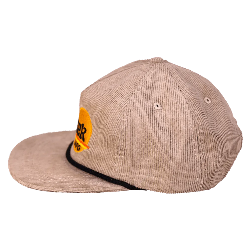 Rustek MFG Retro Hemp Corduroy Strapback | Beige