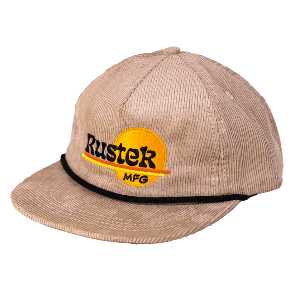 Rustek MFG Retro Hemp Corduroy Strapback | Beige