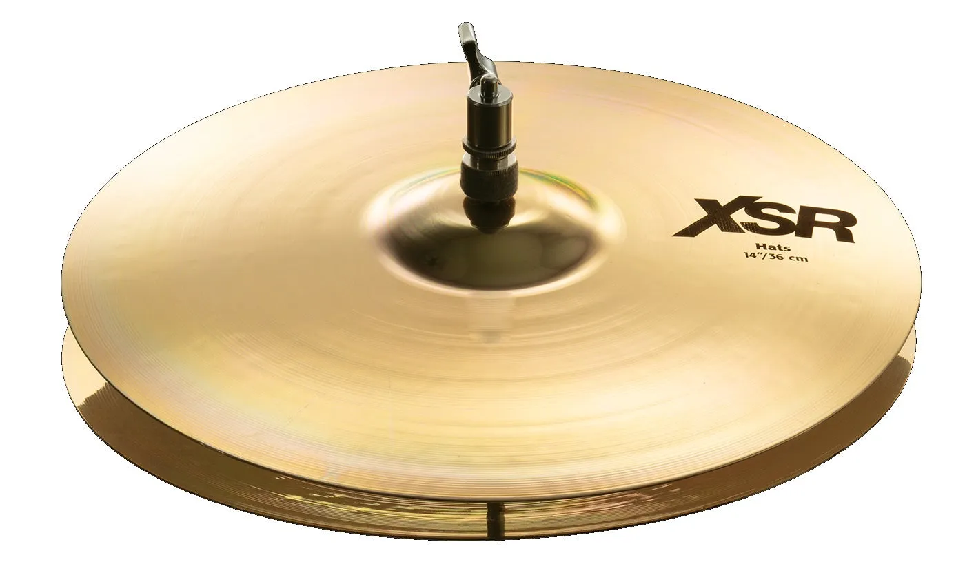 SABIAN XSR1402B 14" XSR Hi Hat Cymbals Made In Canada