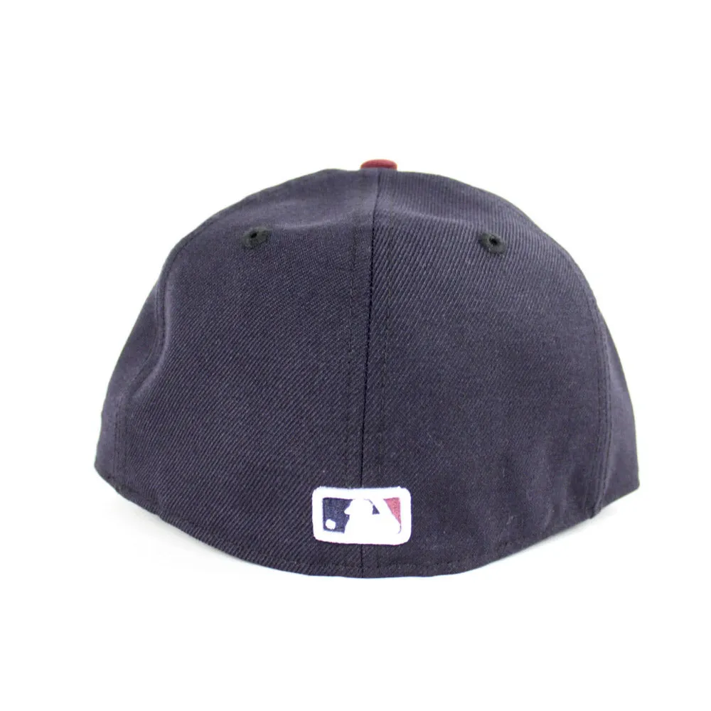 Seattle Mariners New Era 59Fifty Fitted Hat (Navy Maroon Gray Under Brim)