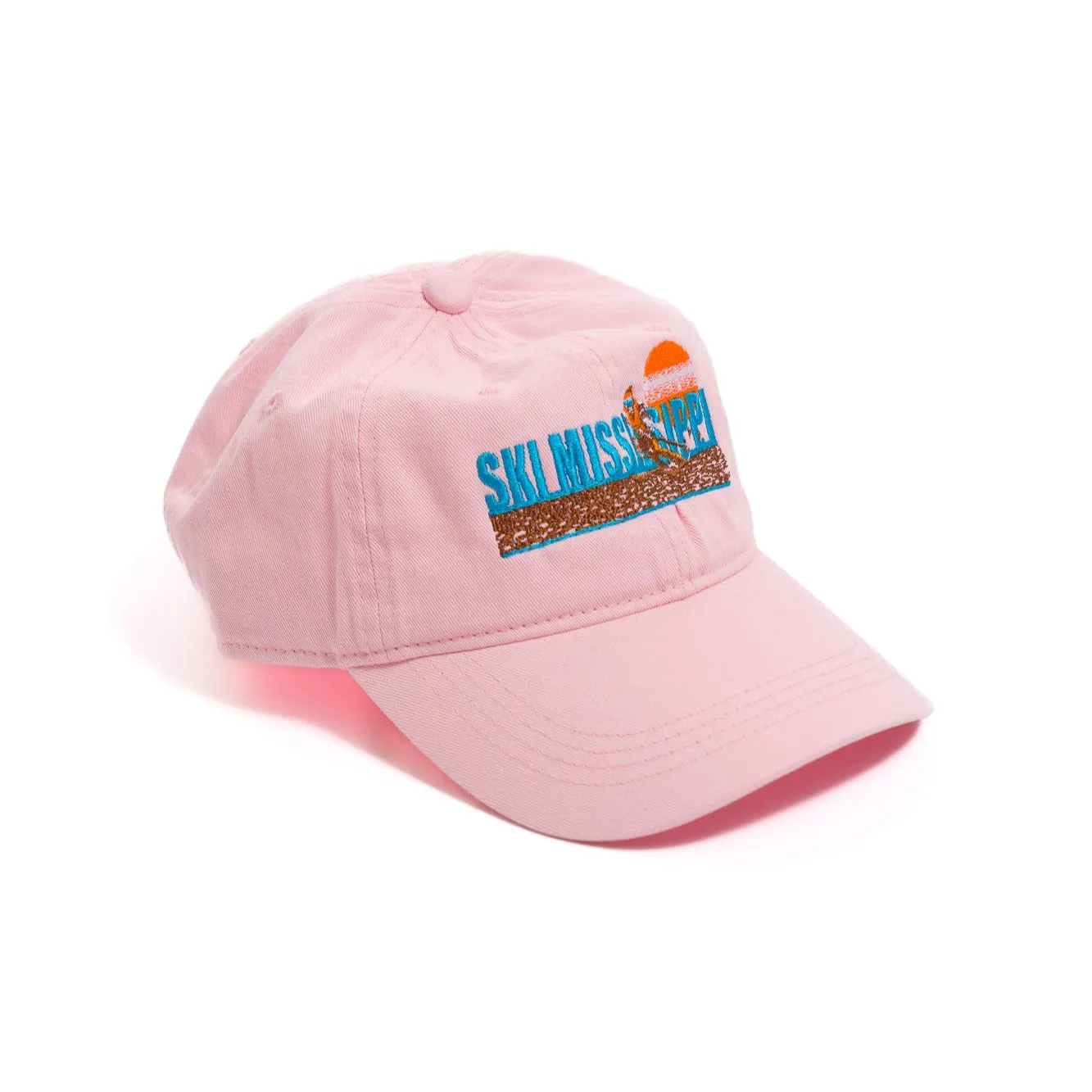 Ski Mississippi - Limited Edition Light Blue Embroidered Hat