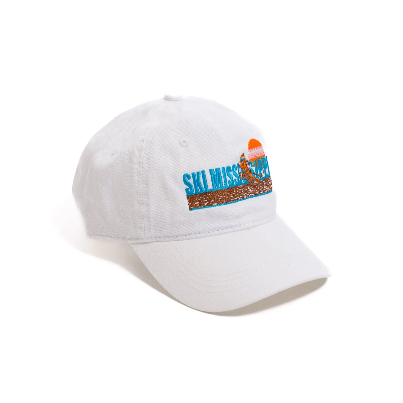 Ski Mississippi - Limited Edition Light Blue Embroidered Hat