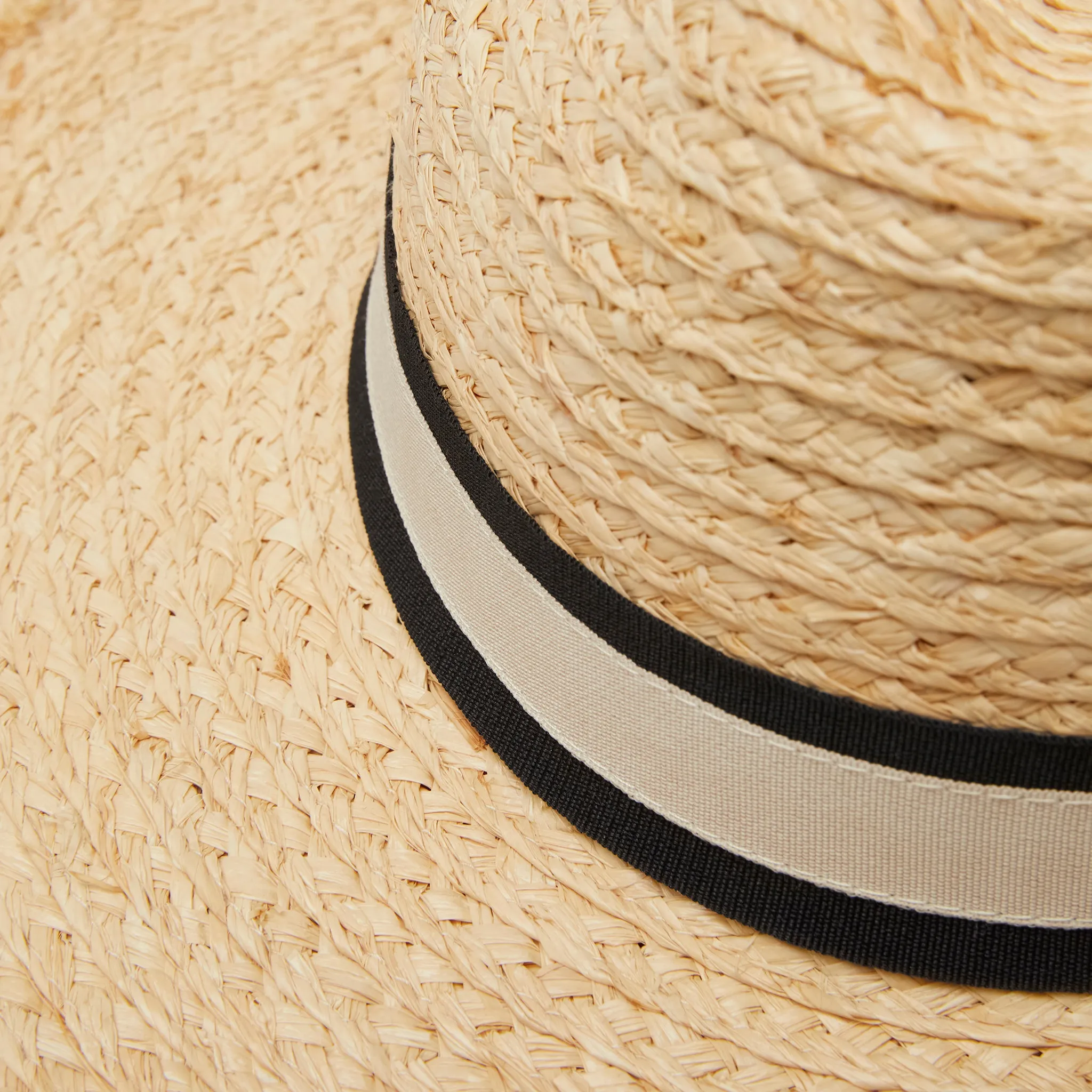 Straw Fedora Sun Hat