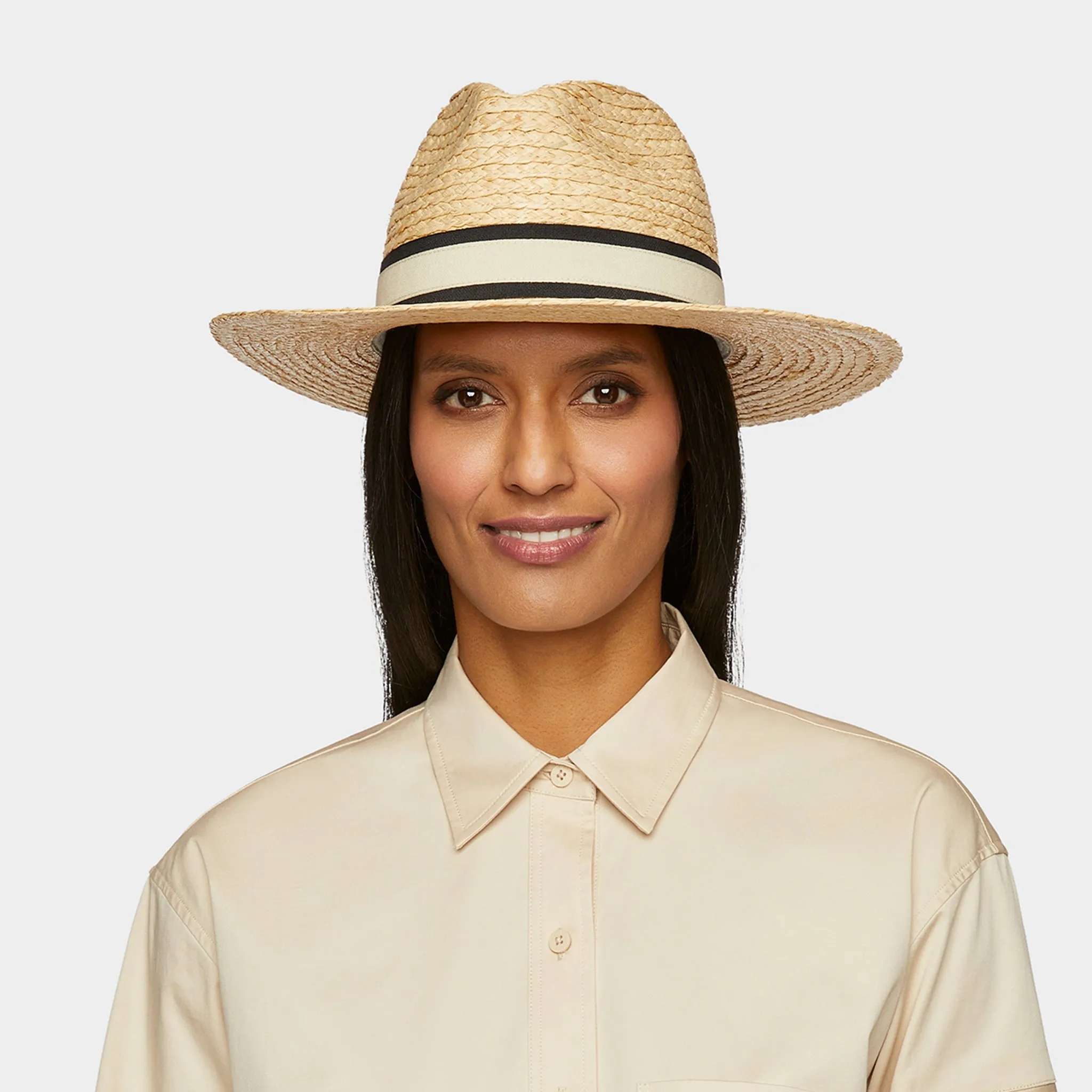 Straw Fedora Sun Hat