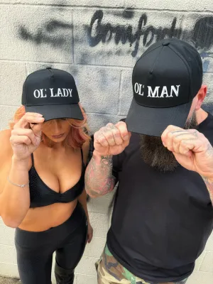 THE OUTLAW DUO RETRO BLACK HAT