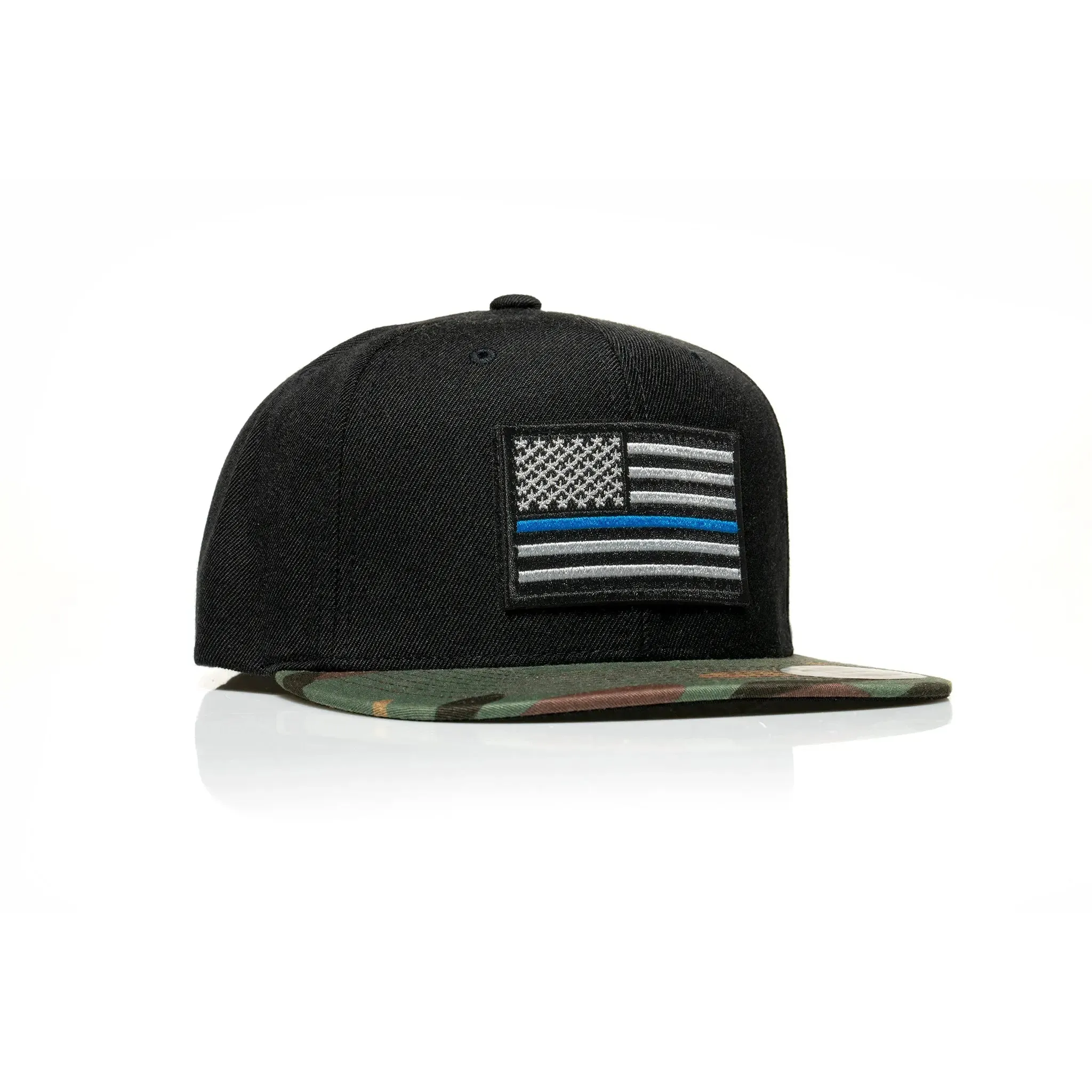 Thin Blue Line Patch Snapback