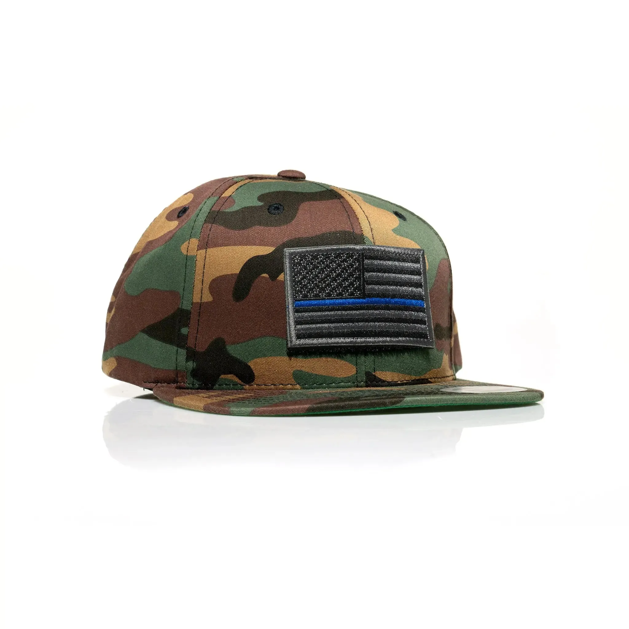 Thin Blue Line Patch Snapback