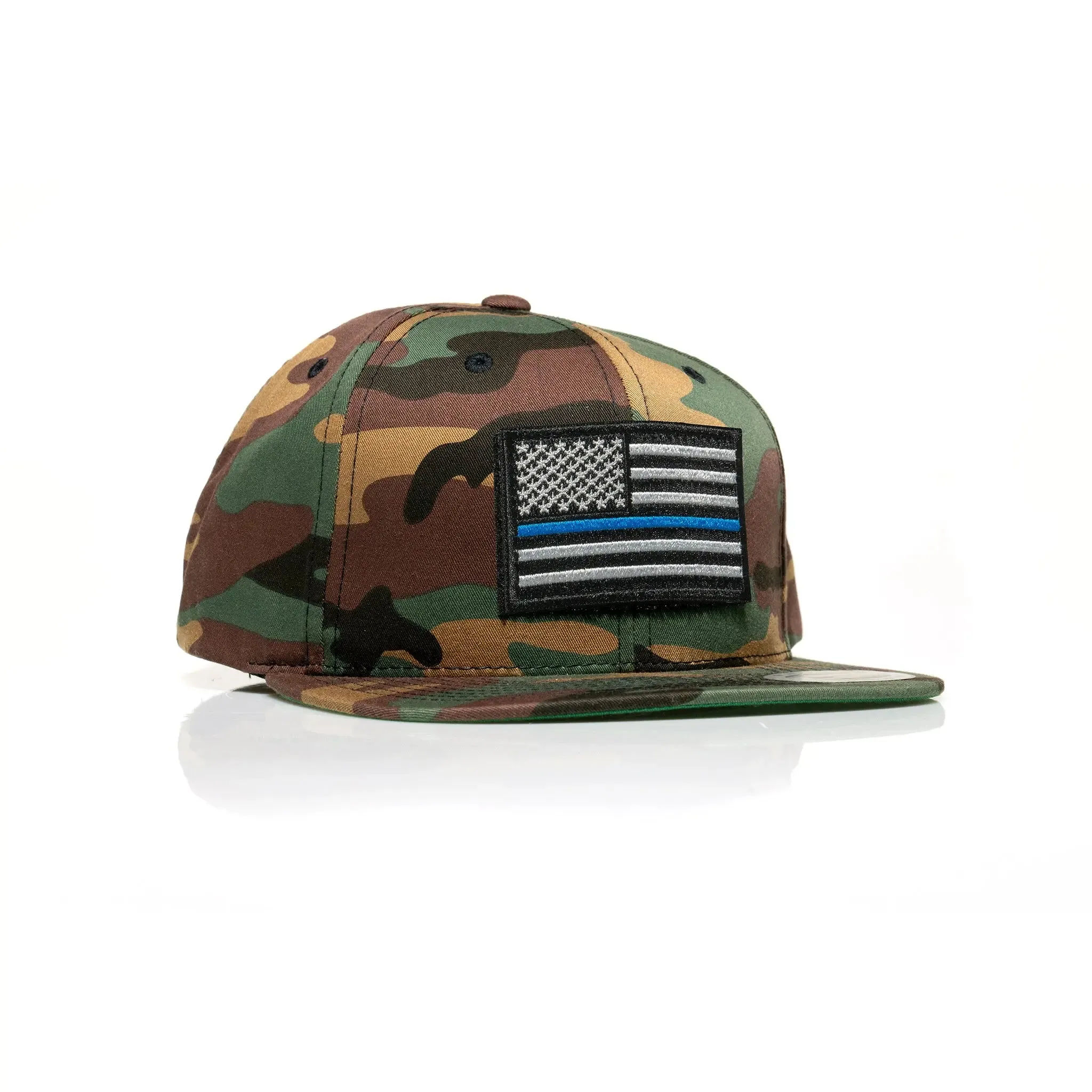 Thin Blue Line Patch Snapback
