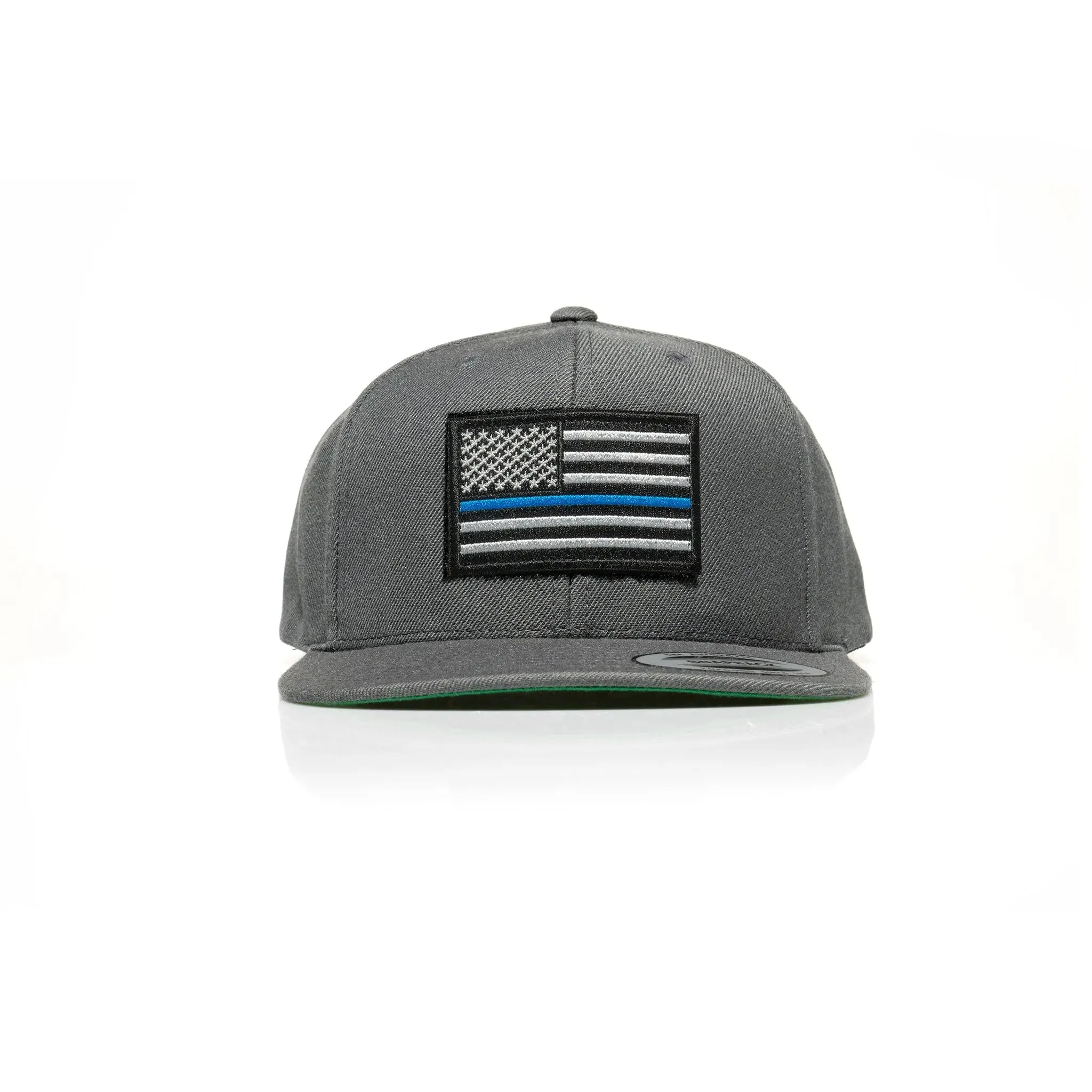 Thin Blue Line Patch Snapback