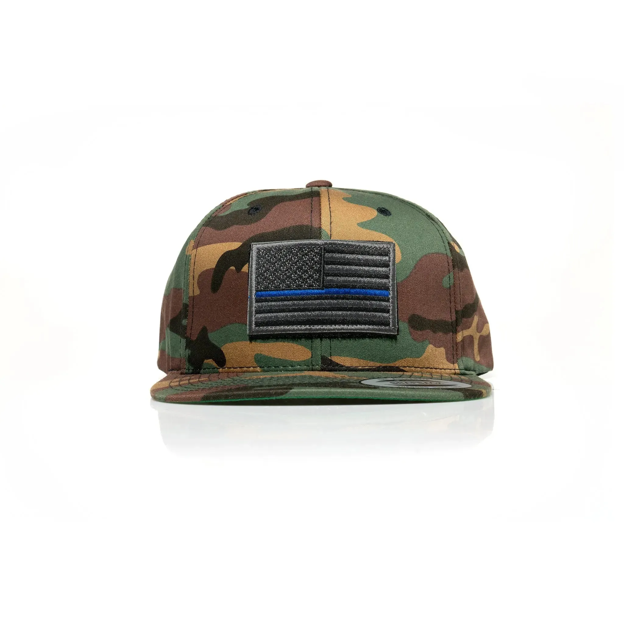 Thin Blue Line Patch Snapback