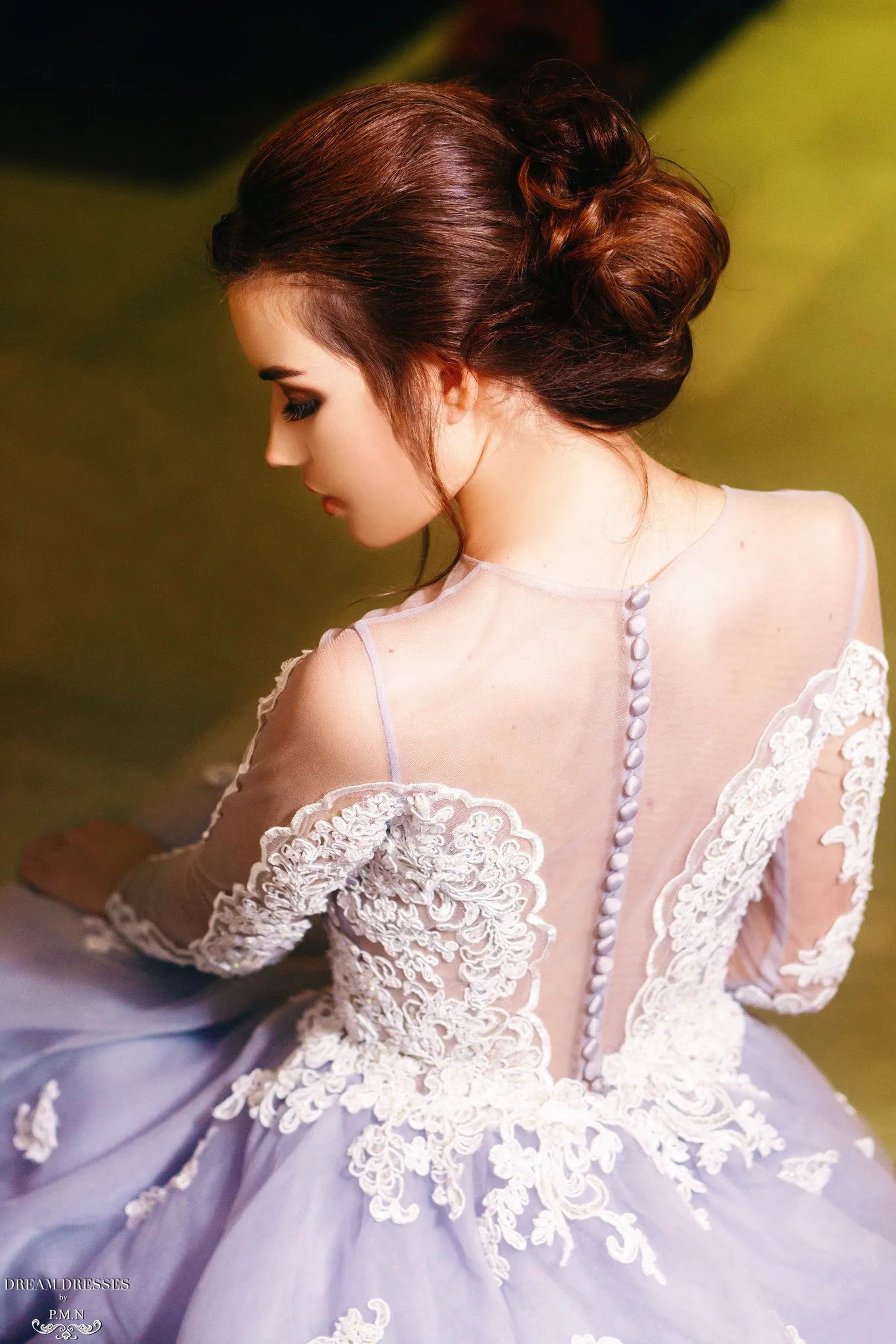 Tiered Tulle Ball Gown (#Cherilyn)