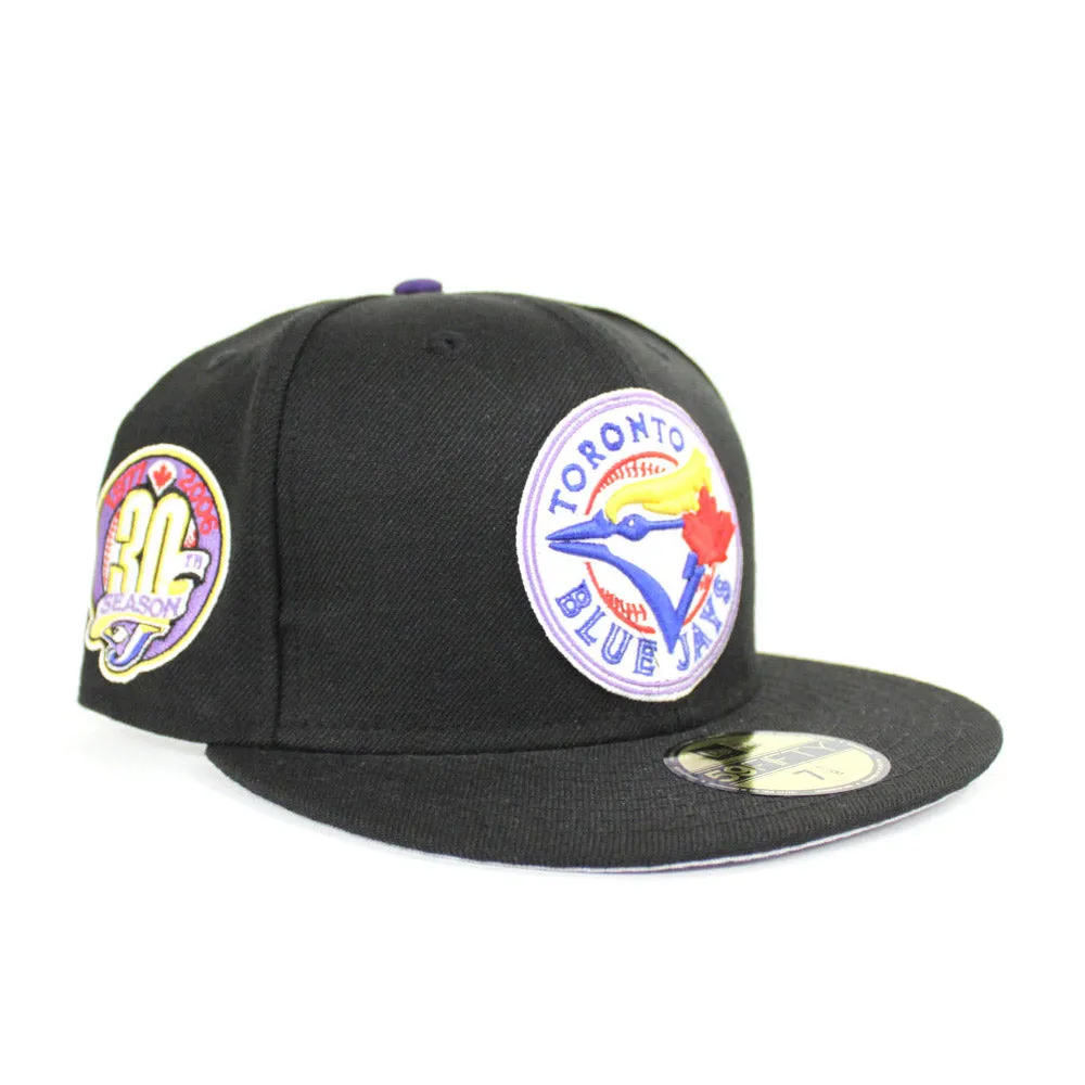 Toronto Blue Jays New Era 59Fifty Fitted Hat (1977 2006 30th Season Gray Under Brim)