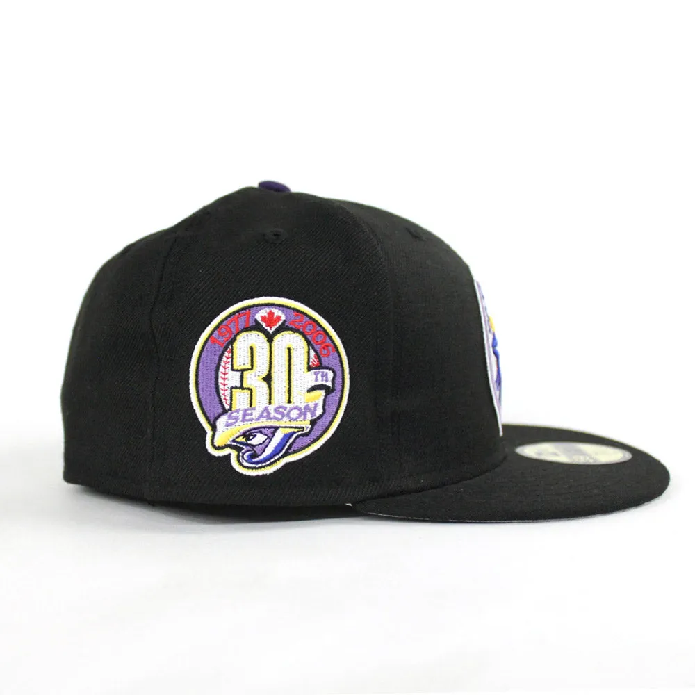 Toronto Blue Jays New Era 59Fifty Fitted Hat (1977 2006 30th Season Gray Under Brim)