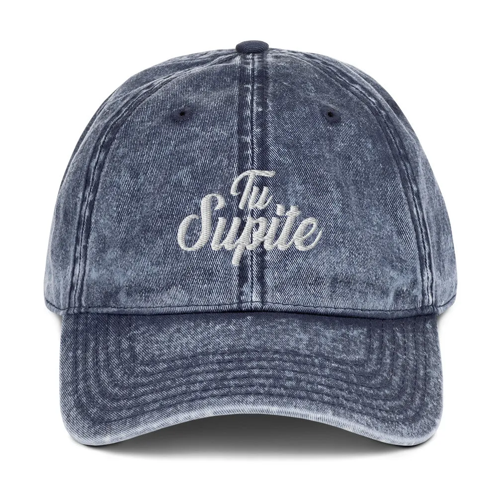 Tu Supite Dominican Vintage Cotton Dad Hat