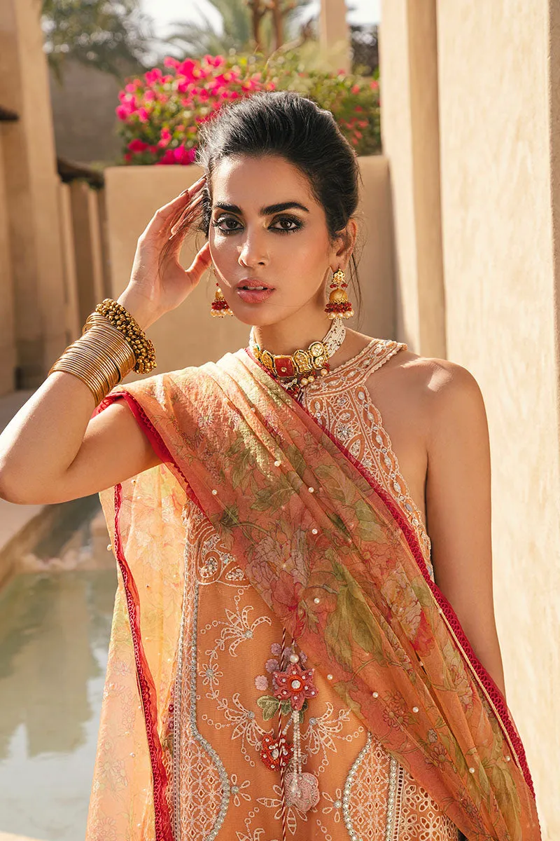 Ulfat | Mushq Kahani Luxury Chikankari Lawn Collection 2022 |  Unstitched Embroidered Lawn Suits