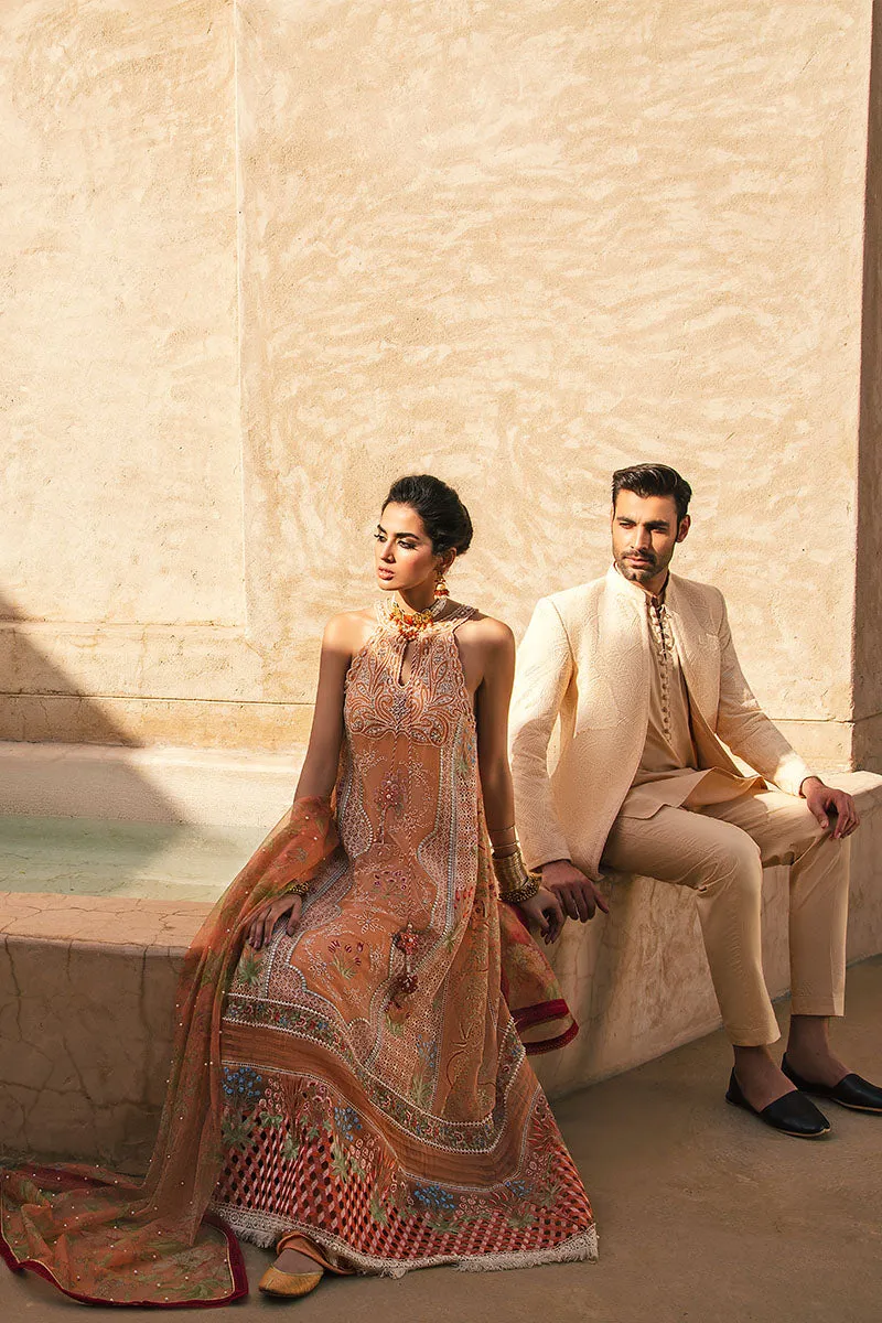 Ulfat | Mushq Kahani Luxury Chikankari Lawn Collection 2022 |  Unstitched Embroidered Lawn Suits