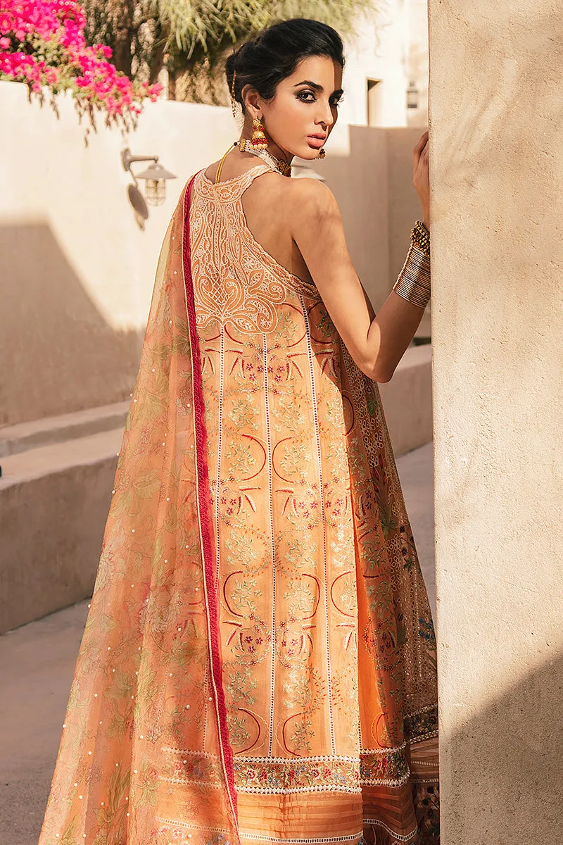 Ulfat | Mushq Kahani Luxury Chikankari Lawn Collection 2022 |  Unstitched Embroidered Lawn Suits