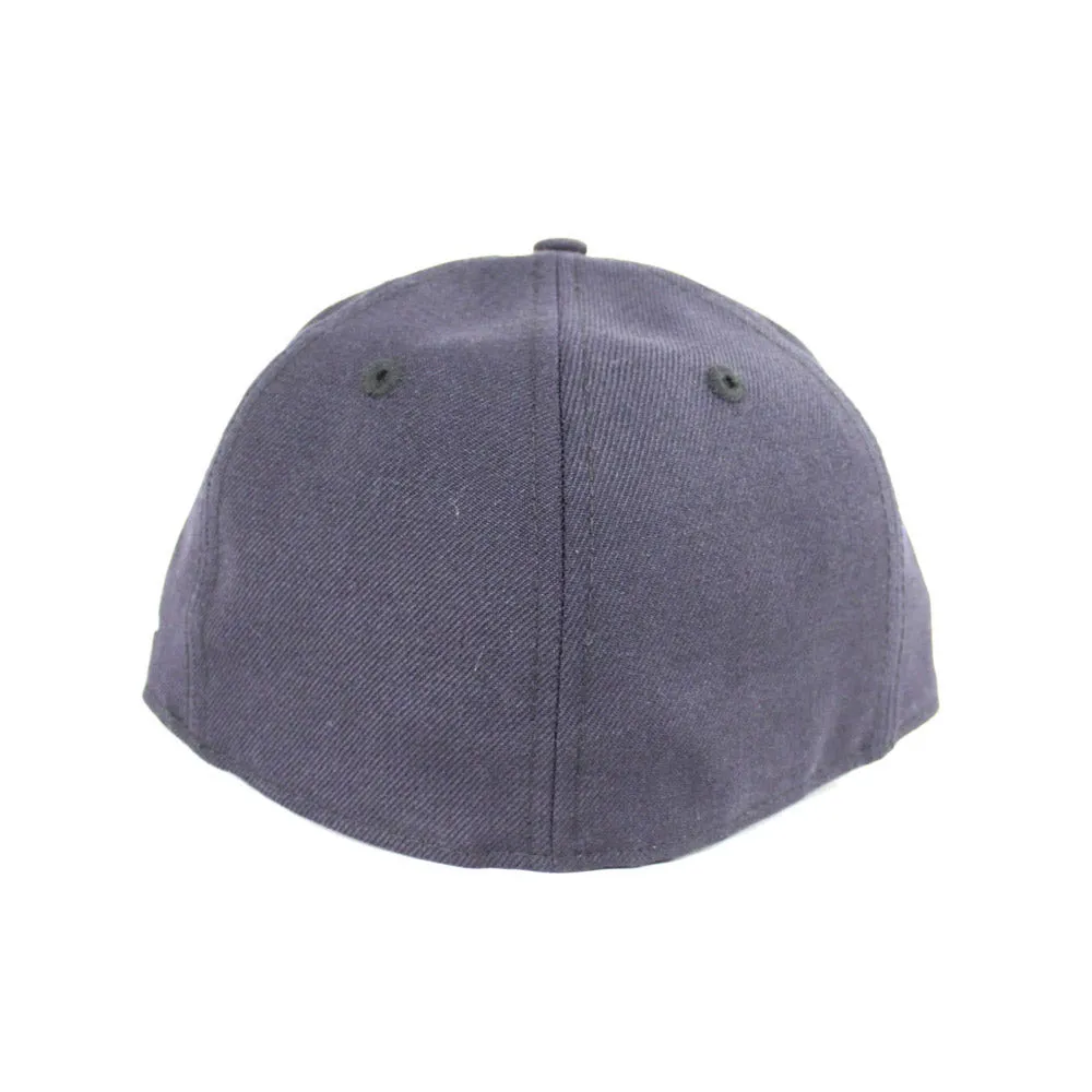 USA New Era 59Fifty Fitted Hat (Navy Green Under Brim)
