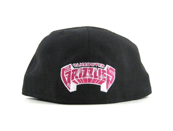 Vancouver Grizzlies 59FIFTY New Era Fitted Hats (BLACK AQUA GRAY UNDER BRIM)