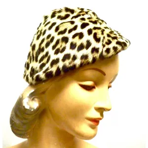 Vintage Genuine Fur Hat Skullcap Style 1940s Needs To Be Finished
