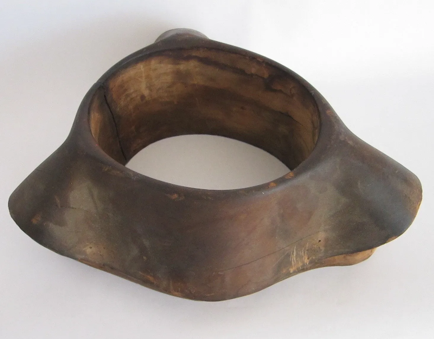 Vintage Wooden Pirate Hat Form / Mold