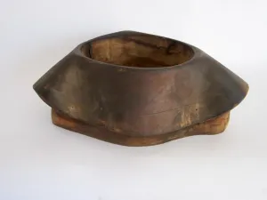 Vintage Wooden Pirate Hat Form / Mold
