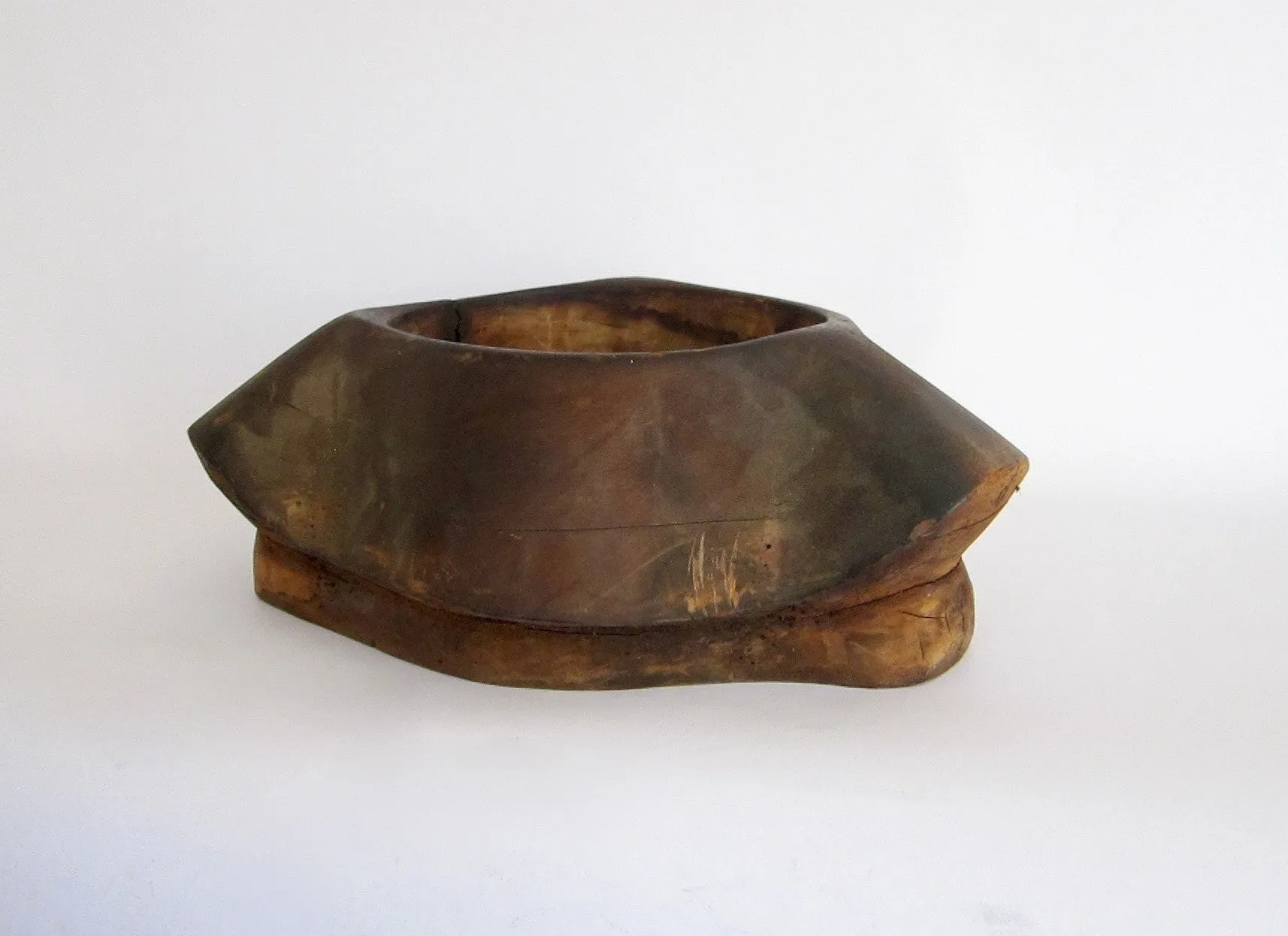 Vintage Wooden Pirate Hat Form / Mold
