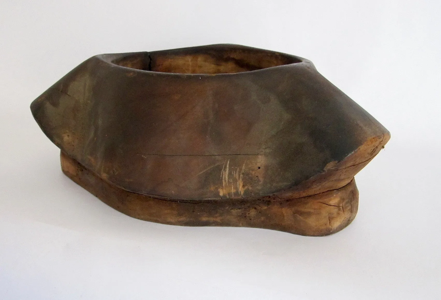 Vintage Wooden Pirate Hat Form / Mold