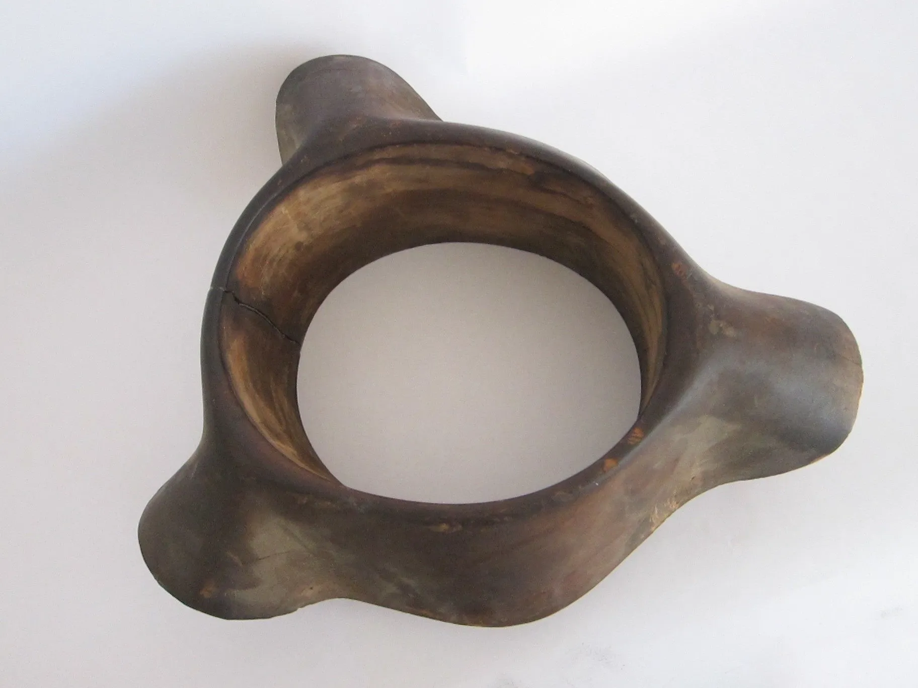 Vintage Wooden Pirate Hat Form / Mold