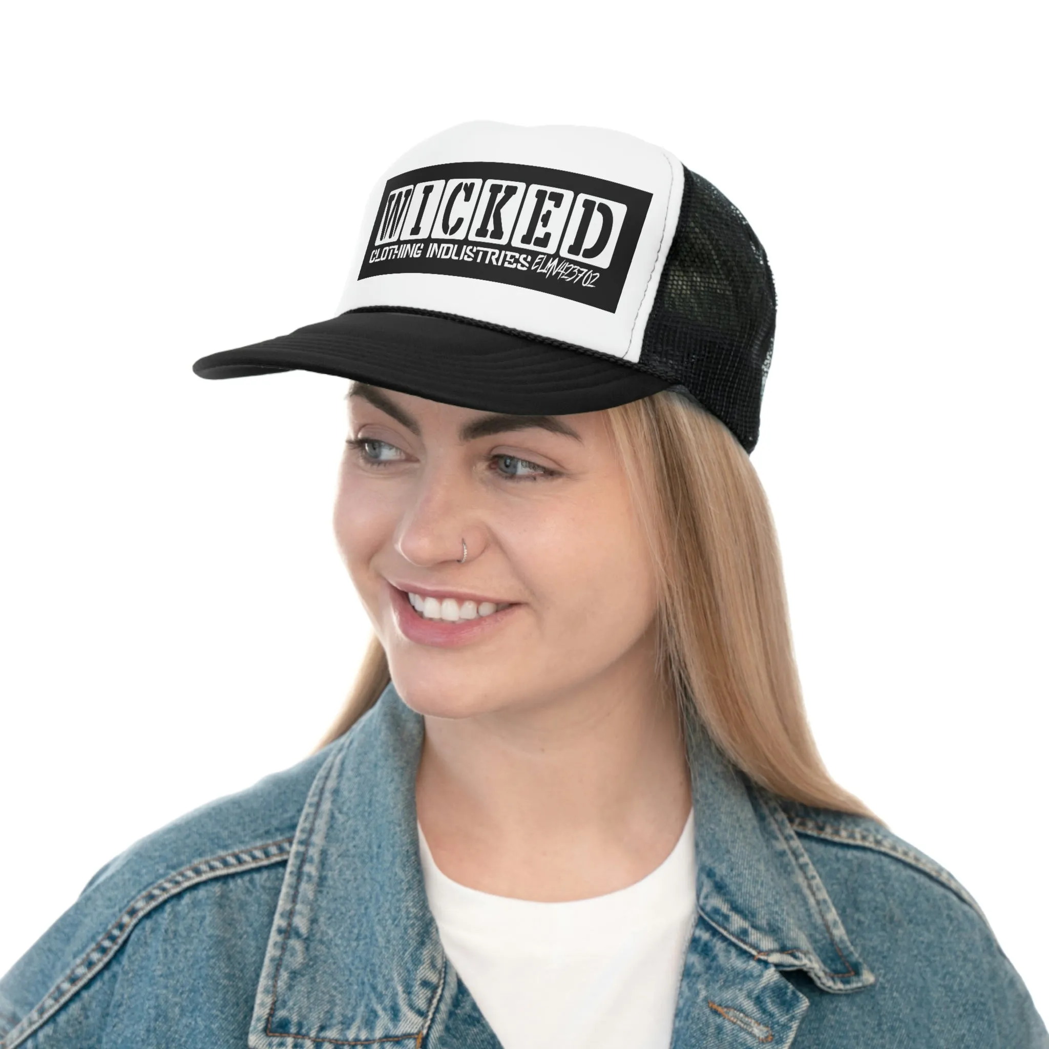 Wicked Block ELMV423702/ Black/ Trucker Caps