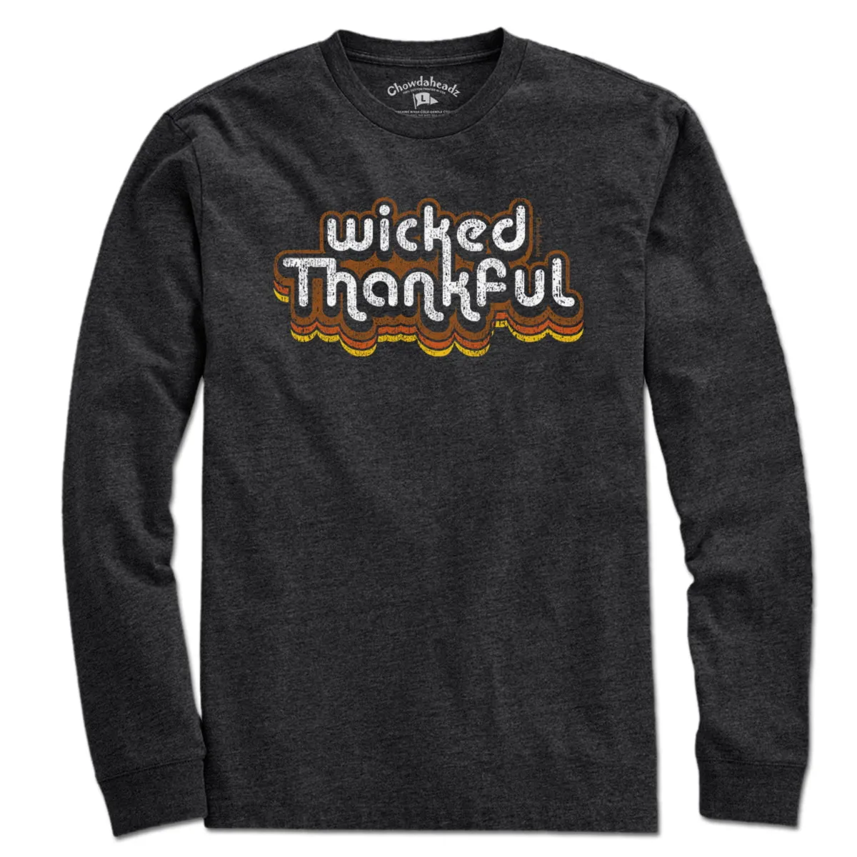 Wicked Thankful Retro Thanksgiving T-Shirt